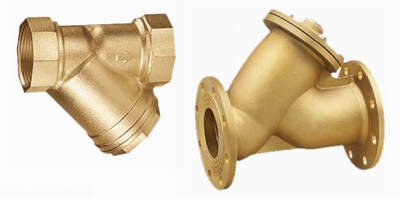 GL11W-16T黃銅絲口過濾器、GL41W-16T黃銅法蘭過濾器